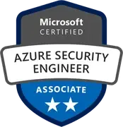 Selo Microsoft Certified Azure Security Engineer Associate