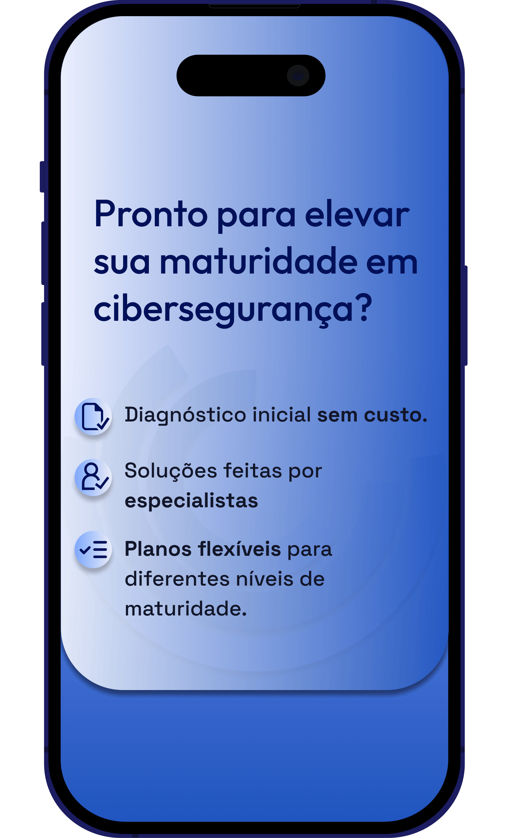 Dê o primeiro passo rumo à maturidade em cibersegurança
